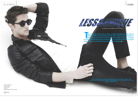 Una de nuestras gafas, en concreto el modelo FRIEDA de la colección ILLESTEVA, es portada este mes de la revista TENDENCIAS.