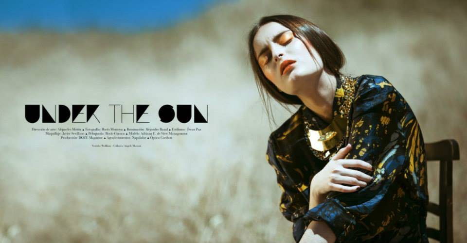 Con Illesteva en DOZE MAGAZINE